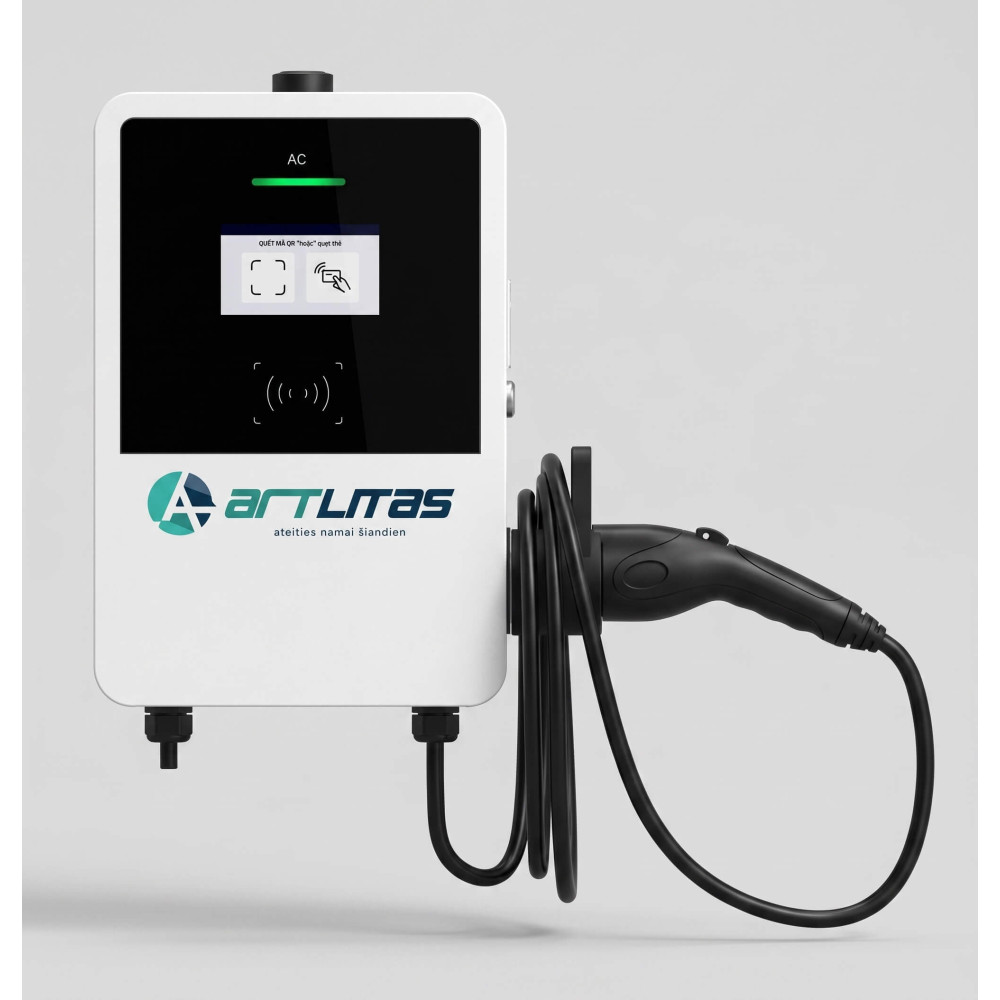 Artlitas AC Metal Wallbox | Metalinė 11kW/22kW EV stotelė