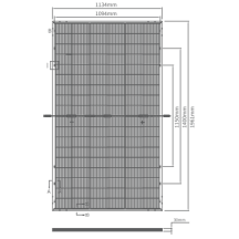 Ulica Solar UL-500M-108DDGN FB